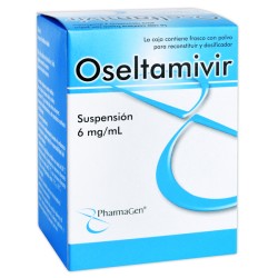 Oseltamivir susp. 60 ml. 6 mg.