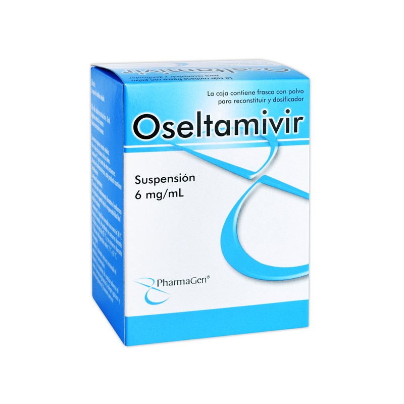 Oseltamivir susp. 60 ml. 6 mg.