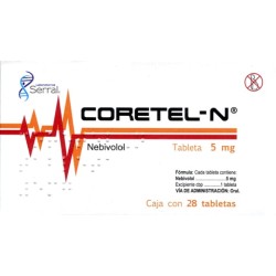 Coretel-n c/28 tabs. 5 mg.