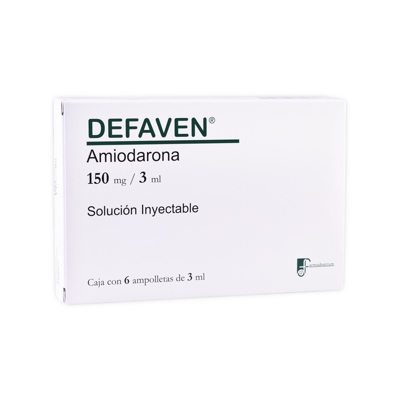 Defaven c/6 amptas. 150 mg/3 ml.