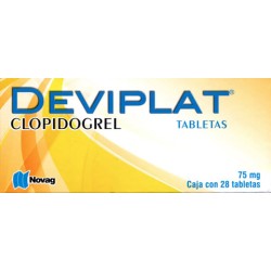 Deviplat c/28 tabs. 75 mg.