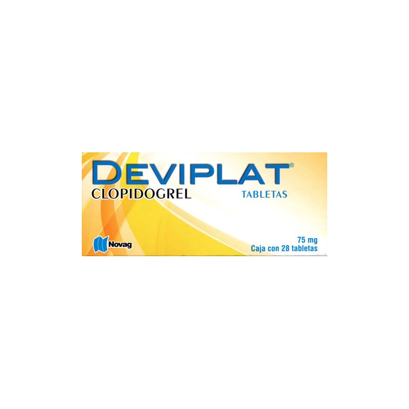 Deviplat c/28 tabs. 75 mg.