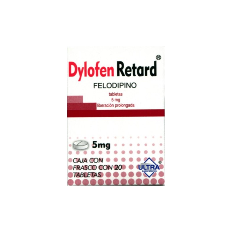 Dylofen retard c/20 tabs. 5 mg.