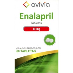 Enalapril c/60 tabs. 10 mg.