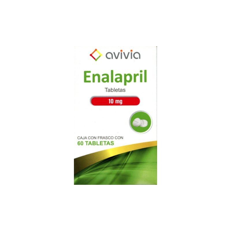 Enalapril c/60 tabs. 10 mg.