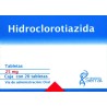 Hidroclorotiazida c/20 tabs. 25 mg.