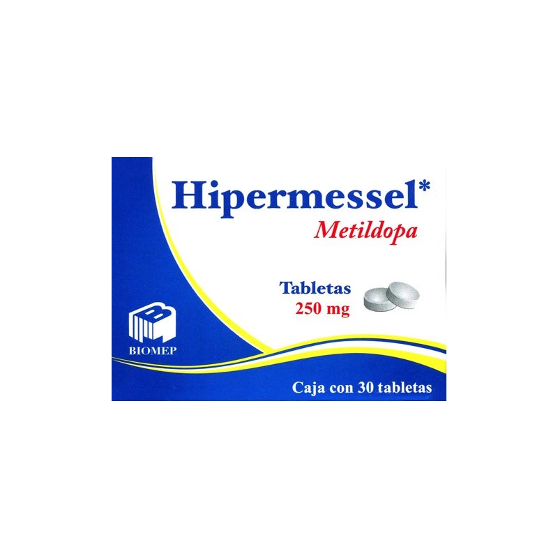 Hipermessel c/30 tabs. 250 mg.