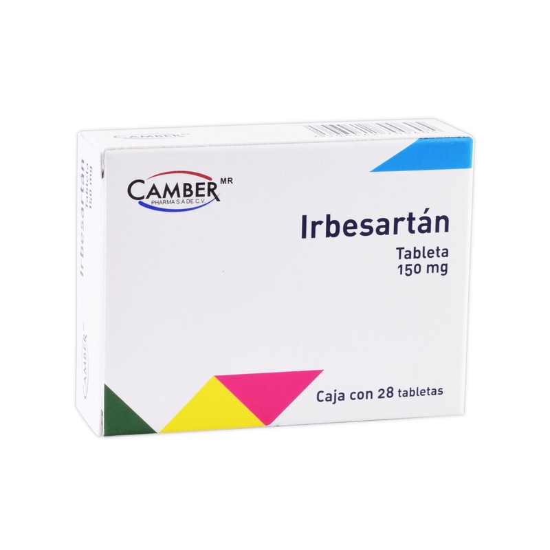 Irbesartan c/28 tabs. 150 mg.