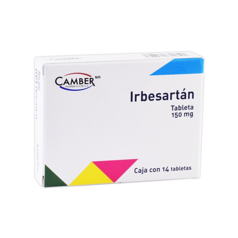 Irbesartan c/28 tabs. 150 mg.