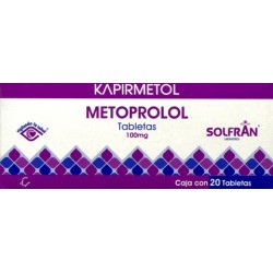 Kapirmetol c/20 tabs. 100 mg.