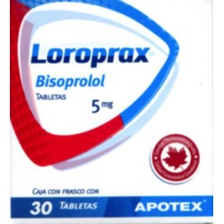Loroprax c/30 tabs 5 mg.