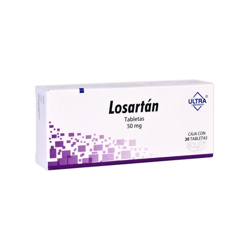 Losartan  c/30 tabs. 50 mg.