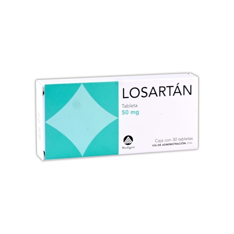 Losartan (maver) c/30 tabs. 50 mg.