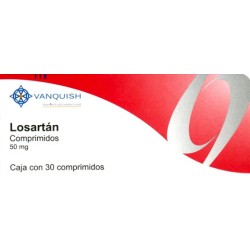 Losartan c/30 comp. 50 mg.