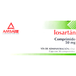 Losartan c/30 comps. 50 mg.