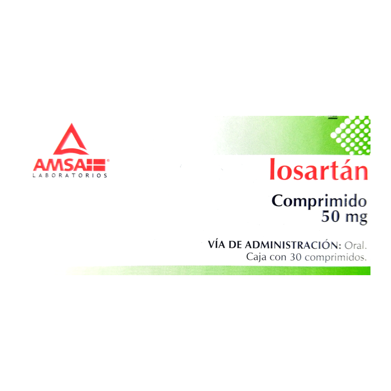 Losartan c/30 comps. 50 mg.