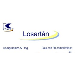 Losartan c/30 tabs. 50 mg.
