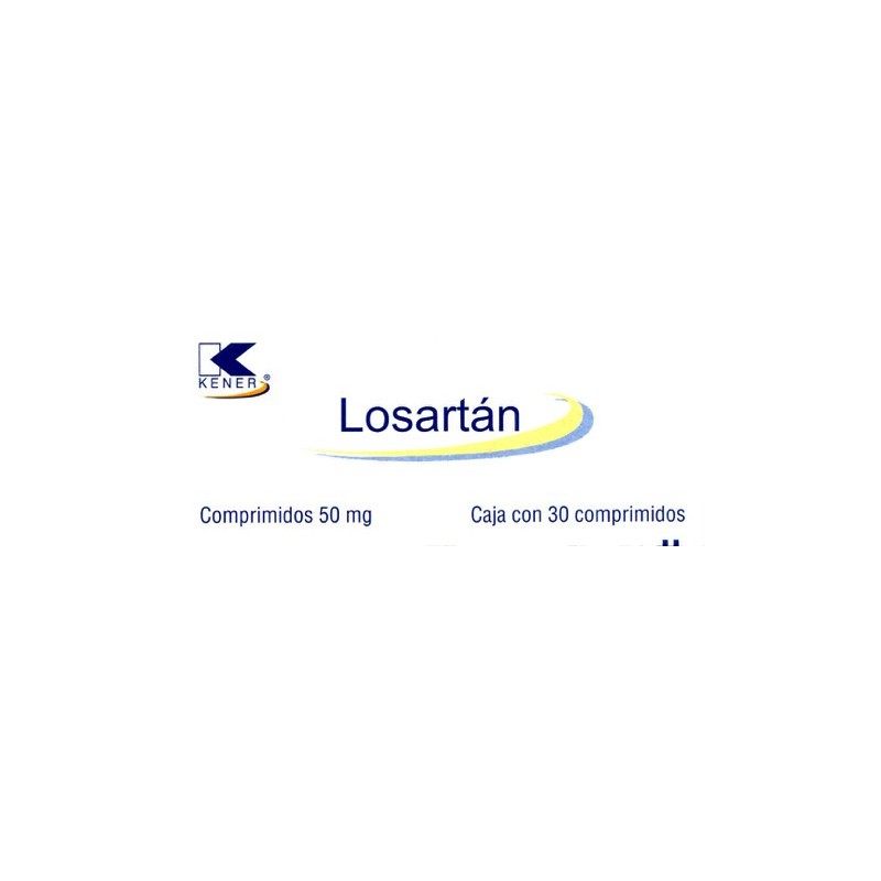 Losartan c/30 tabs. 50 mg.