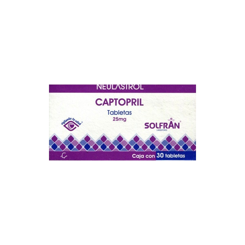 Neulastrol c/30 tabs. 25 mg.