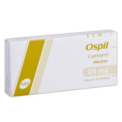 Ospil c/30 tabs. 25 mg.