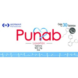 Punab c/30 tabs. 50 mg.