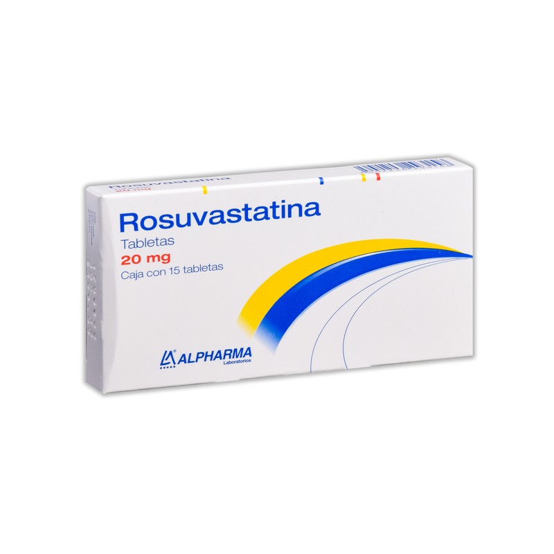 Rosuvastatina  c/15 tabs. 20 mg.