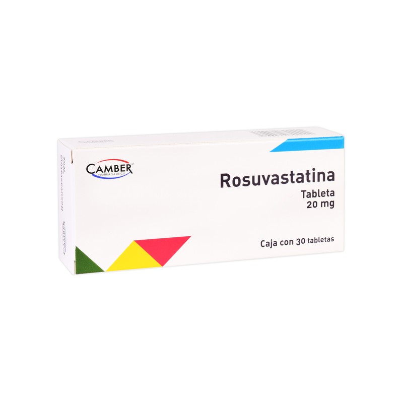 Rosuvastatina c/30 tabs. 20 mg.