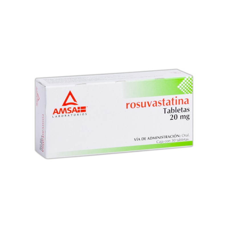 Rosuvastatina c/30 tabs. 20 mg.