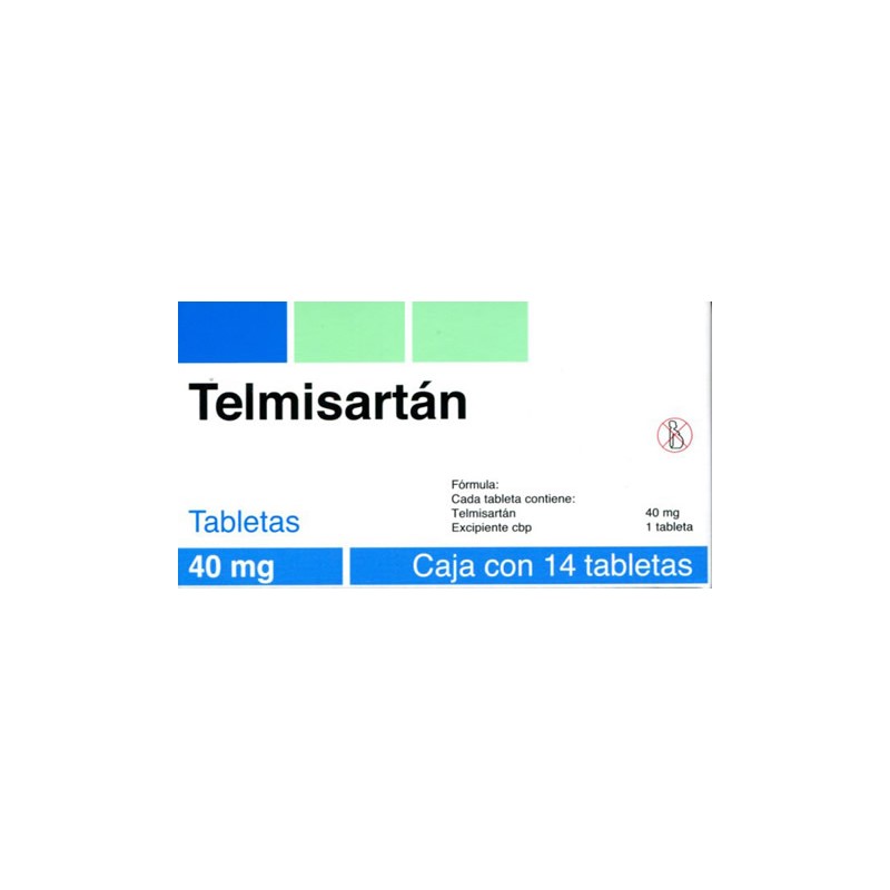 Telmisartan c/14 tabs. 40 mg.