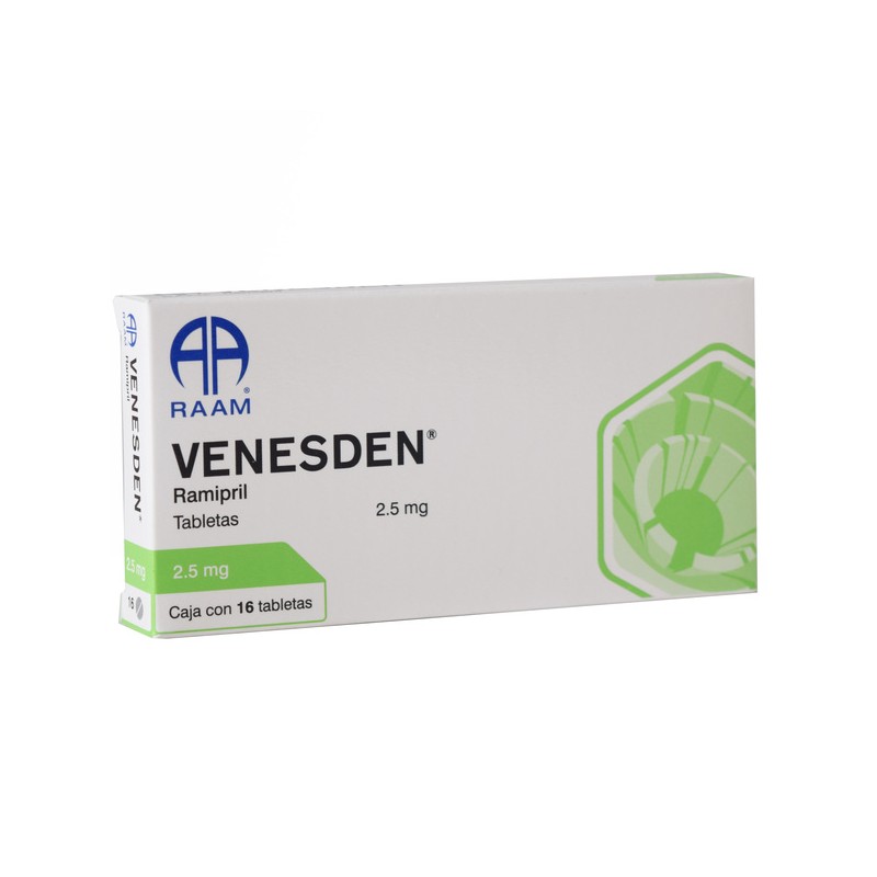 Venesden tabletas 2.5 mg. c/16