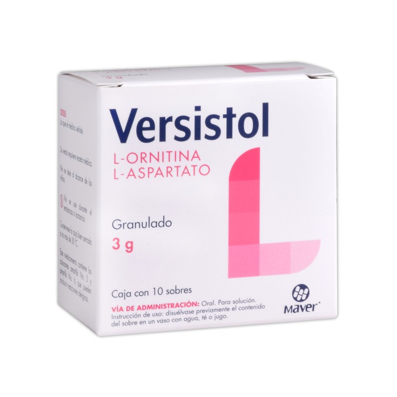 Versistol granulado c/10 sobs. 3 g.