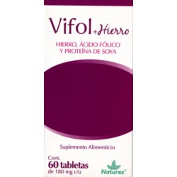 Vifol hierro c/60 tabs.