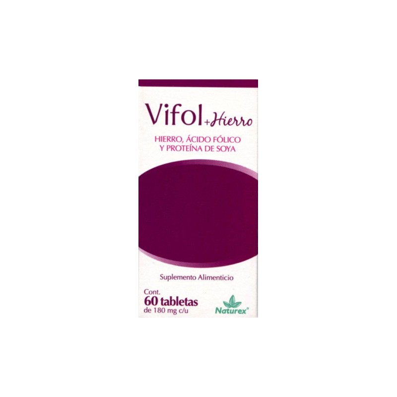 Vifol hierro c/60 tabs.
