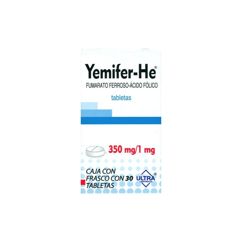 Yemifer-he c/30 tabs.