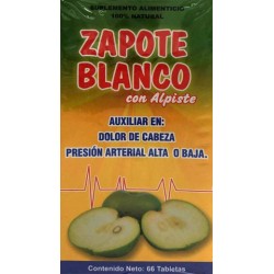 Zapote blanco con alpiste c/66 tasb.