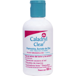 Caladryl clear solucion topica 180 ml.