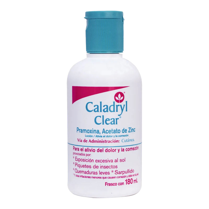 Caladryl clear solucion topica 180 ml.