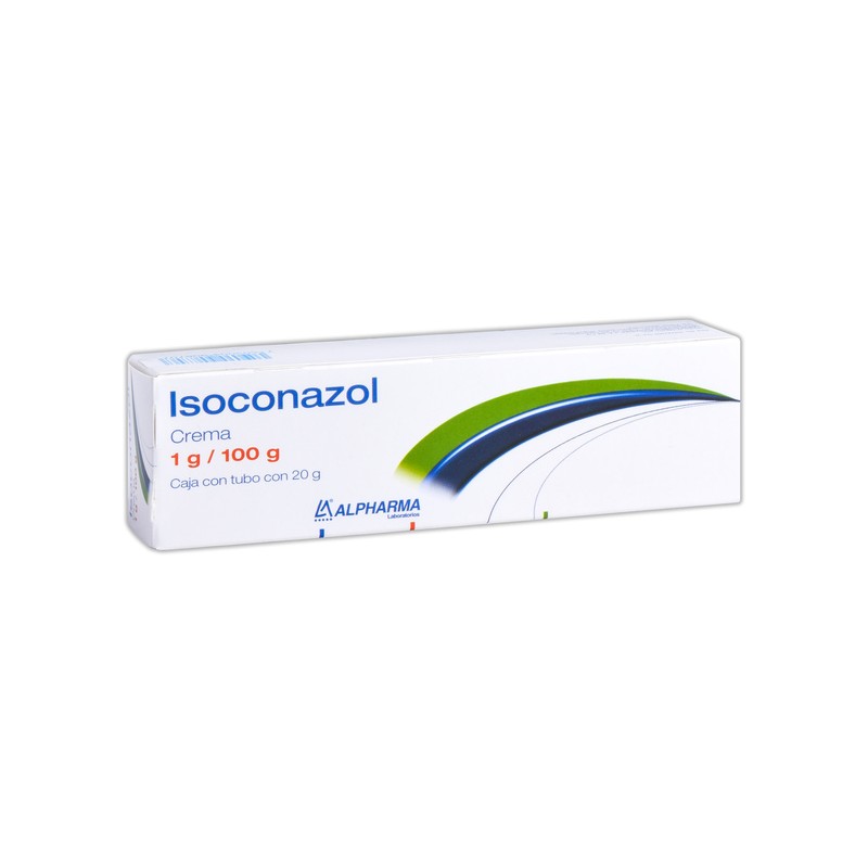 Isoconazol  crema tubo c/20 g. 1 g.