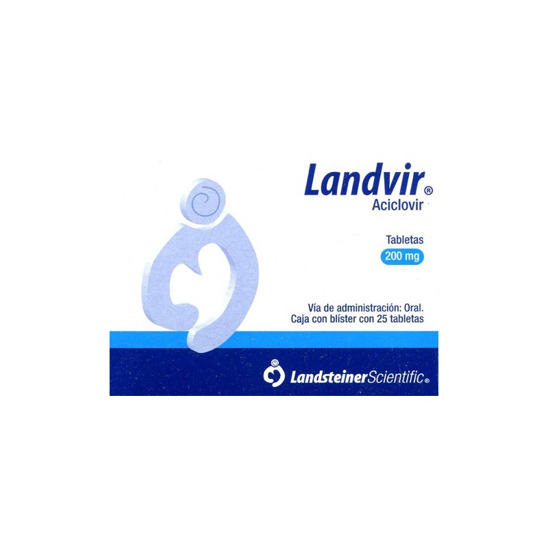 Landvir c/25 tabs. 200 mg.