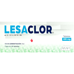Lesaclor (maclov) c/35 tabs. 400 mg.