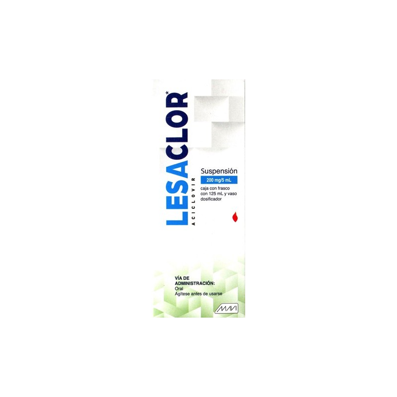 Lesaclor susp. 125 ml.