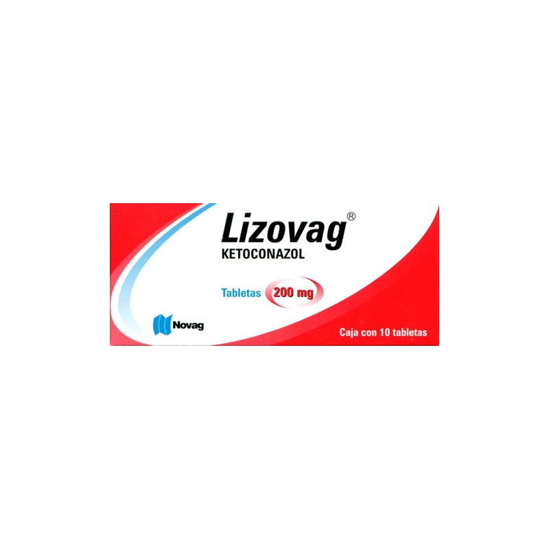 Lizovag c/10 tabs. 200 mg.
