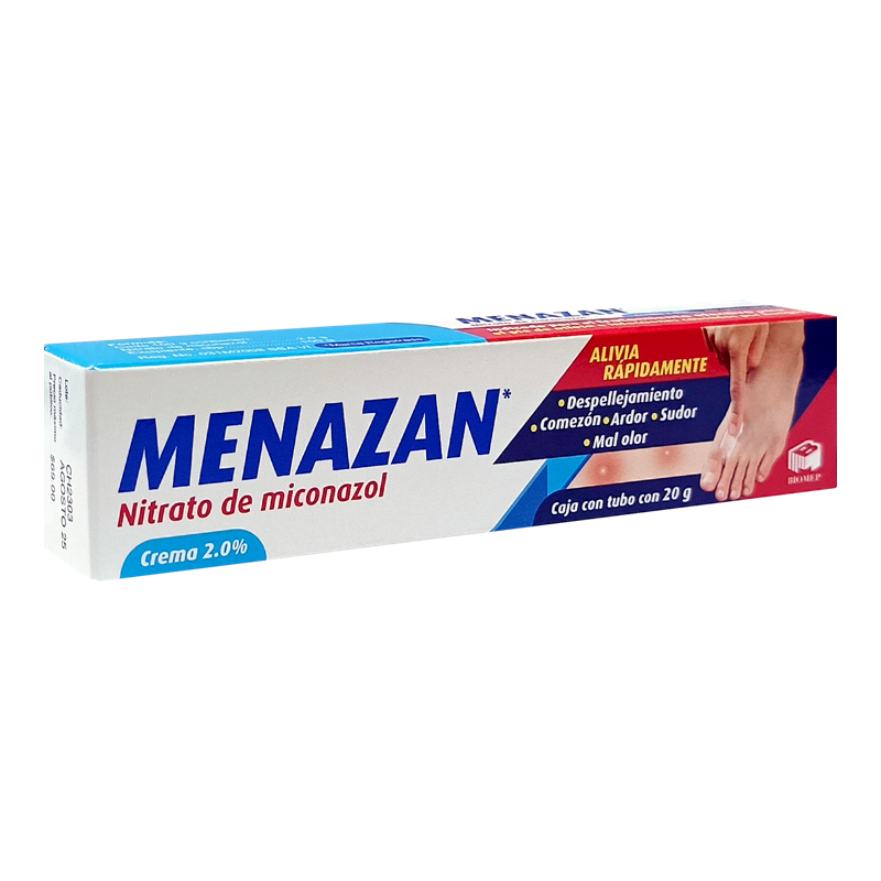 Menazan crema 2% c/tubo c/20grs