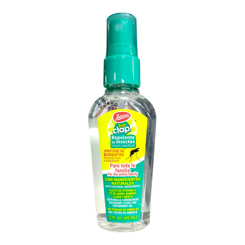 Repelente de insectos spray 60 ml.