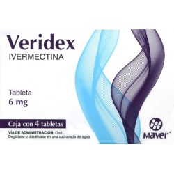 Veridex c/4 tabs. 6 mg.