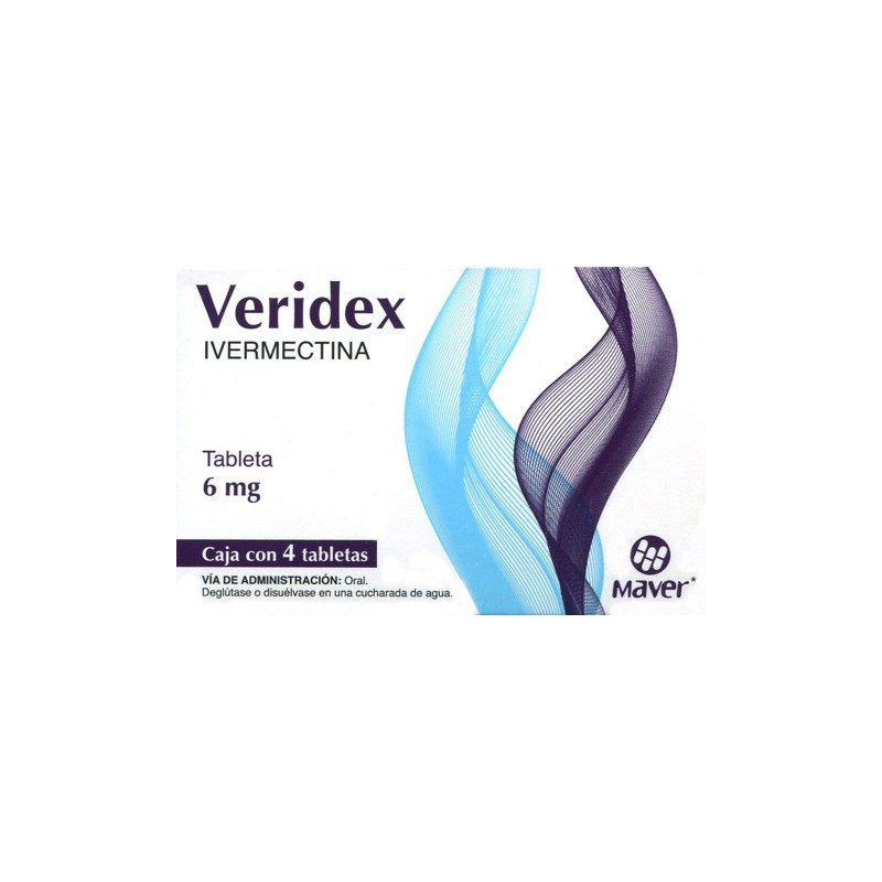 Veridex c/4 tabs. 6 mg.