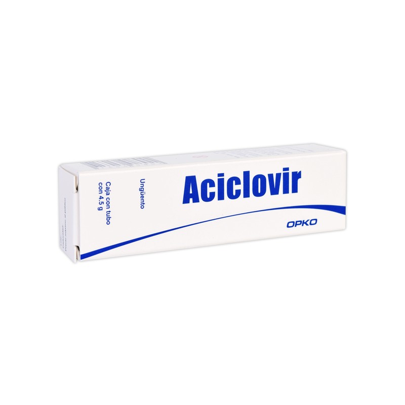 Aciclovir (opko) unguento oftalmico tubo c/4.5 g. 30 mg.