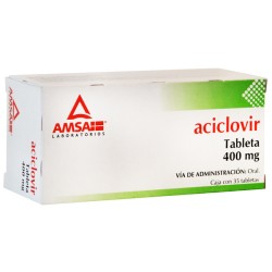 Aciclovir c/35 tabs. 400 mg.