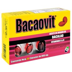 Bacaovit c/30 perlas 500 mg.