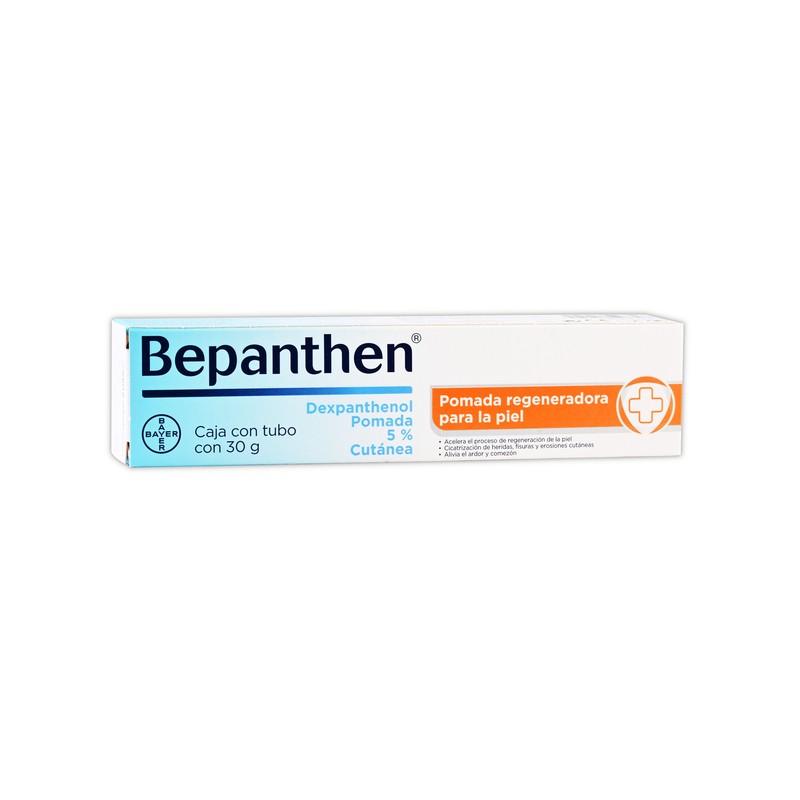 Bepanthen pomada regeneradora 5% tubo c/ 30 g.